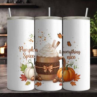 Pumpkin Spice 20 Oz Tumbler