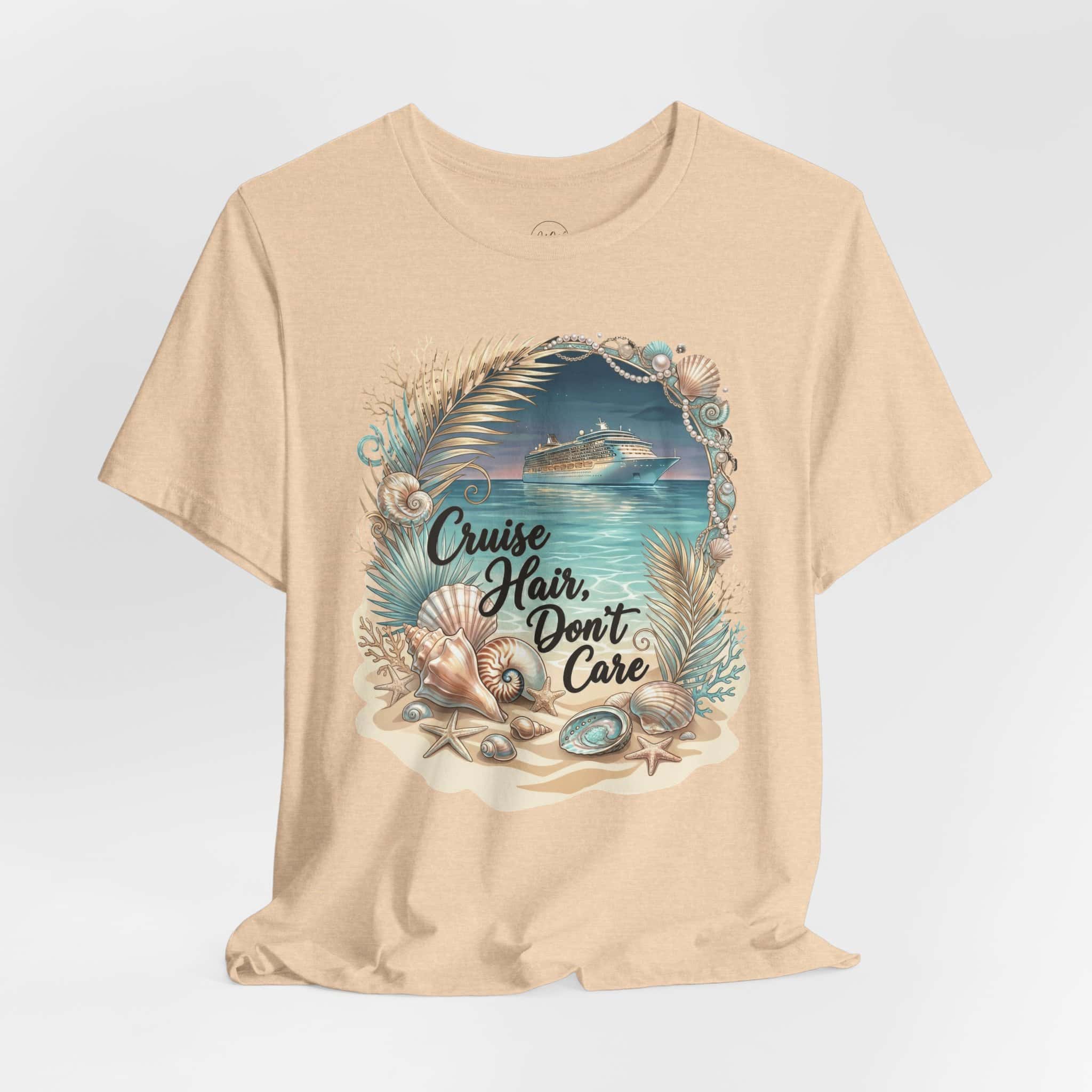 Cruise Hair Don't Care Beach T‑Shirt — Coastal Vacation Tee - Image 7