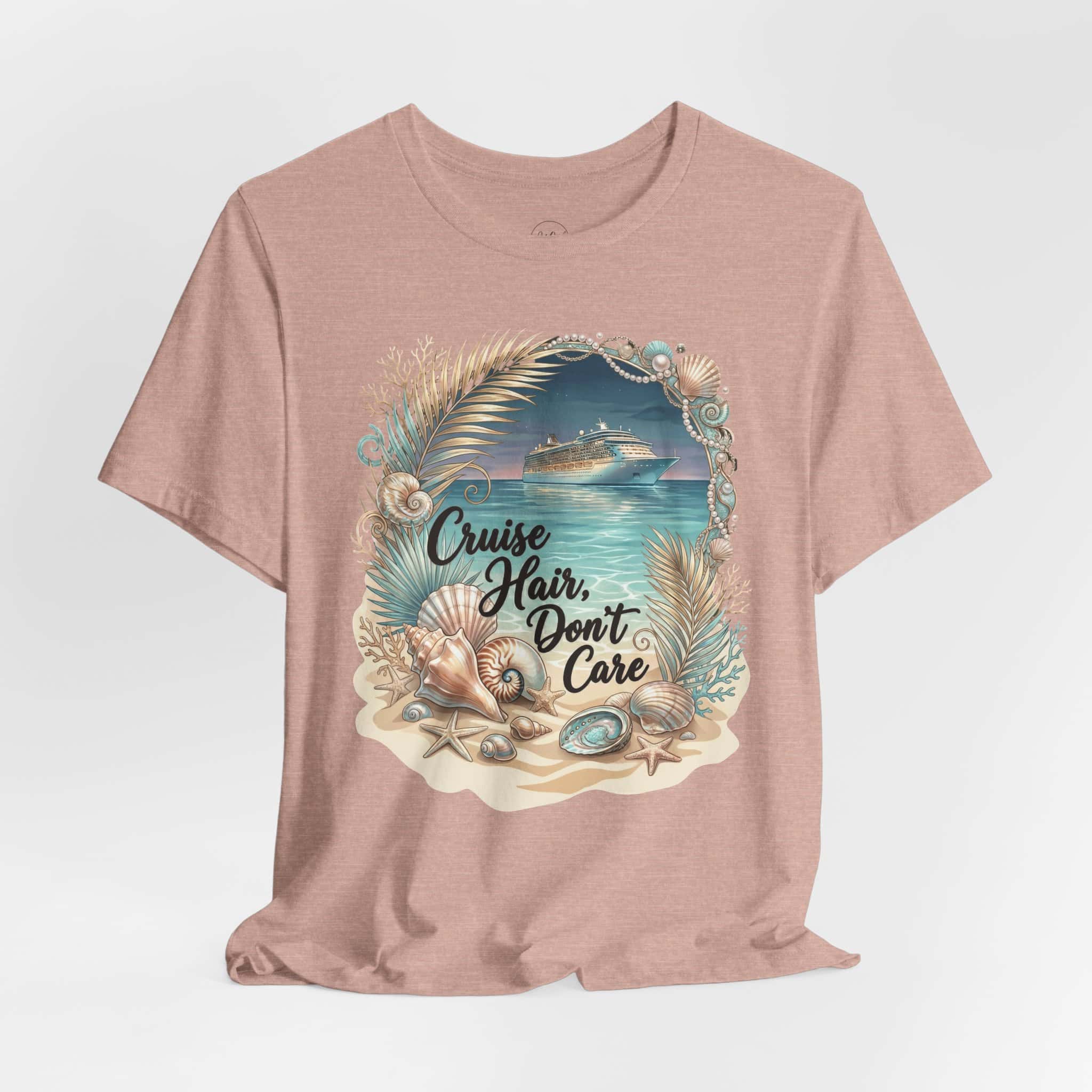 Cruise Hair Don't Care Beach T‑Shirt — Coastal Vacation Tee - Image 4