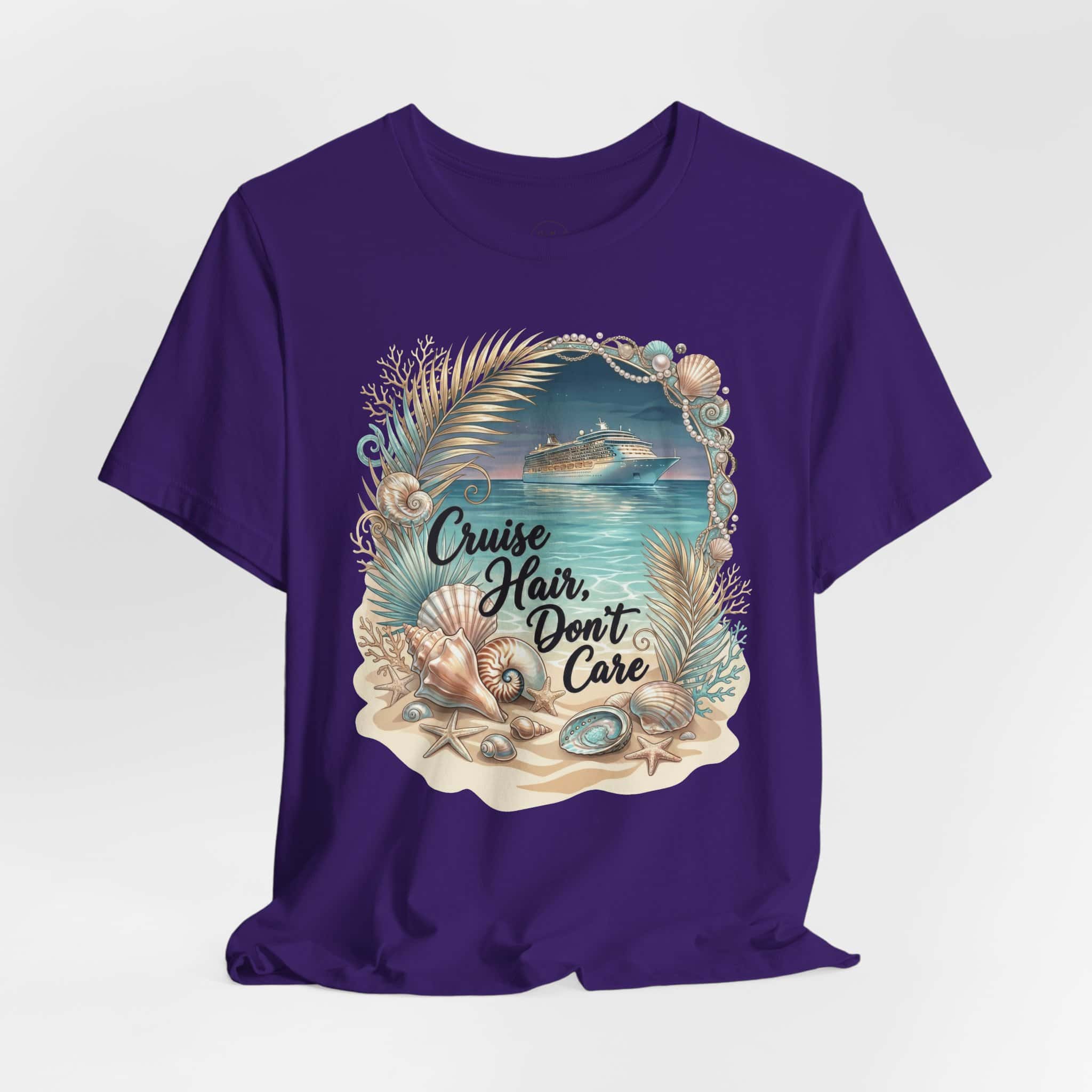 Cruise Hair Don't Care Beach T‑Shirt — Coastal Vacation Tee - Image 11