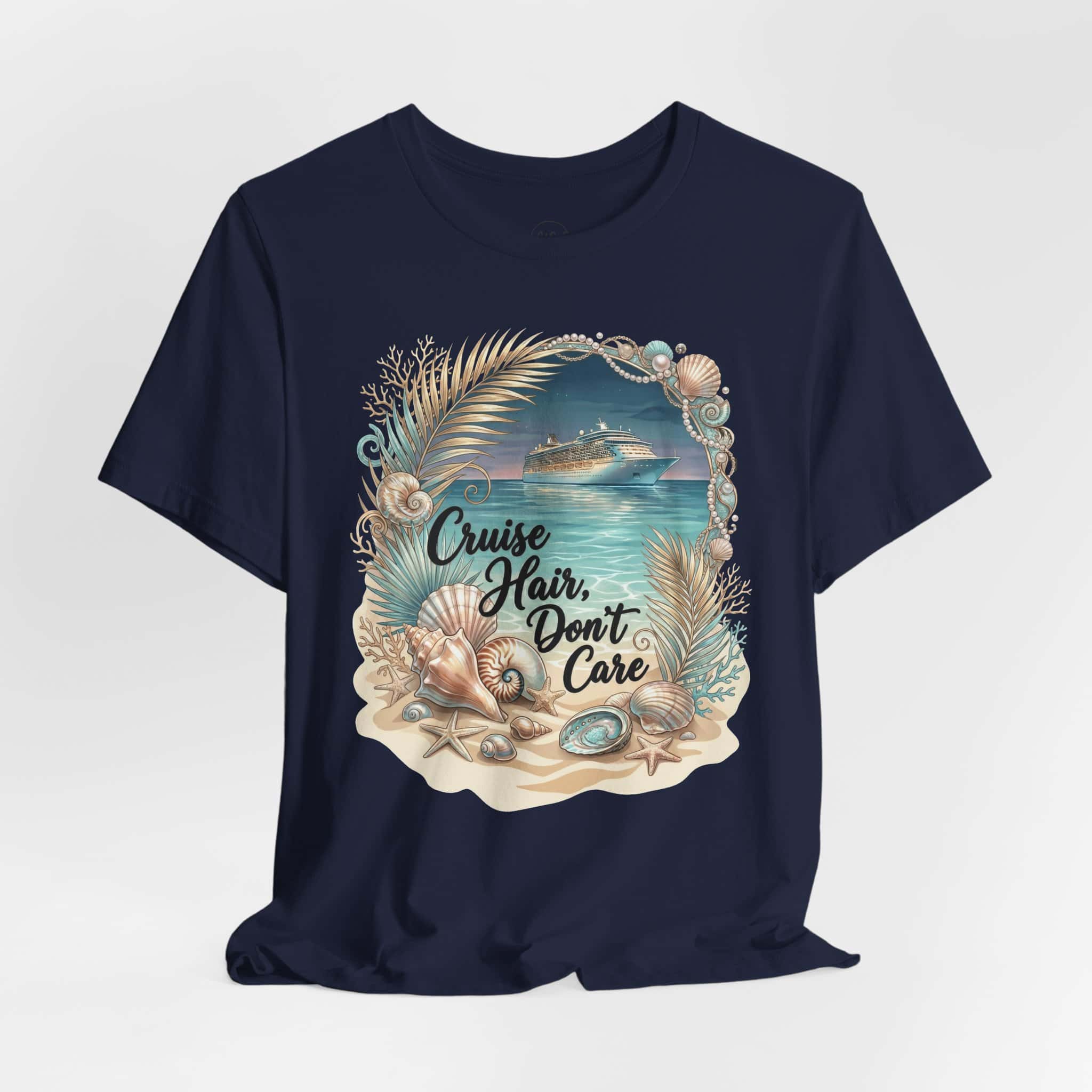Cruise Hair Don't Care Beach T‑Shirt — Coastal Vacation Tee - Image 10