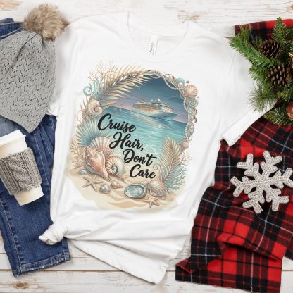 Cruise Hair Don't Care Beach T‑Shirt — Coastal Vacation Tee - Image 15